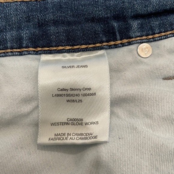 Silver Jeans Co. Distressed Denim Jean Shorts - Picture 6 of 9